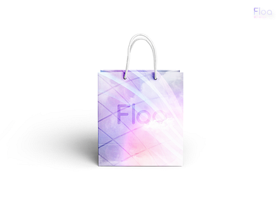 Floa bag brand colors fun light print set town