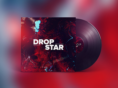 Drop Star colors creative culture detail done fun music presentation progres vinyl