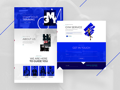 GYM builder elementor land layout page template web wordpress