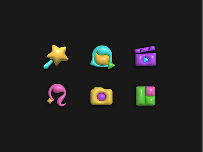 Meitu Icons Redesign