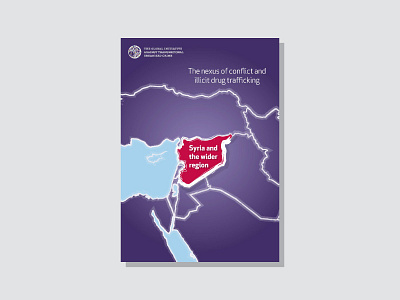 Syria Report charts layout mapping report design