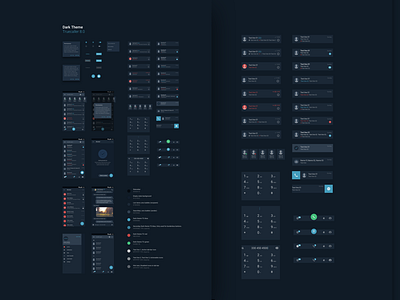 Ui Components Dark Theme