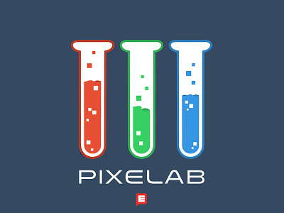 PIXELAB - Rejected Concept beaker branding breaking bad concept erwin penland lab photoshop pixelab rebrand test tube