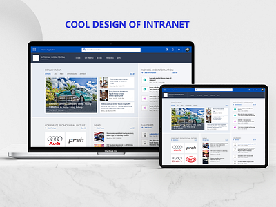 Cool Design of Intranet Application application application design application ui clean creative dailyui design interface intranet intranet app office ravidelixan sharepoint website