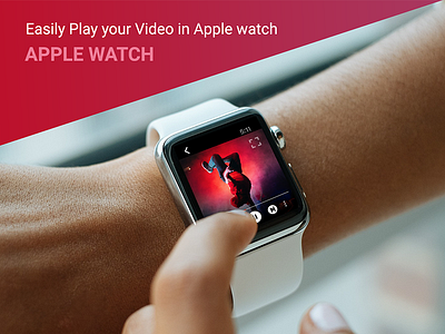 YouTube Redesign - Apple Watch in Hand