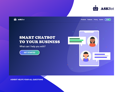 ASKBot Landing Page