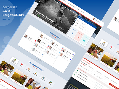 Project : Corporate Social Responsibility - Home Page