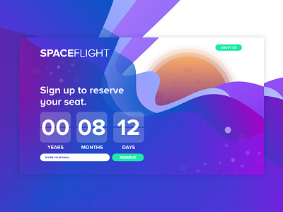 DailyUI #014 - Countdown Timer 🚀