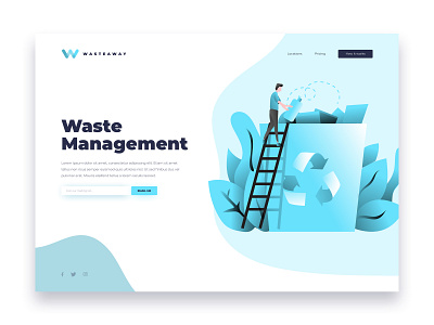 Waste Management Landing Page