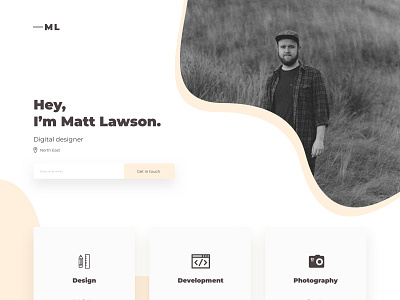 Personal Portfolio '19 cv cv design cv resume design flat logo minimal personal personal brand personal branding personal project personal projects portfolio portfolio design portfolio page portfolio website ui ux web web design