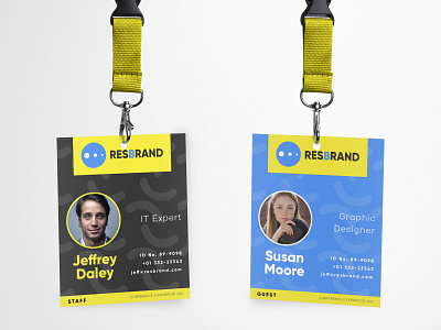 Branding - ID Conferences brand design branding illustration mockup photoshop