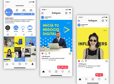 Instagram Feed Design - Resbrand