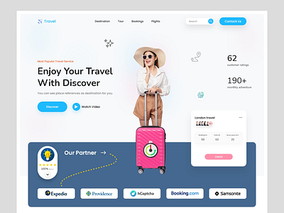 Travel Agency Website dashboard design graphic design interface minimal design tour design travel agency travel app design ui ui interface ux design ux research web design website design