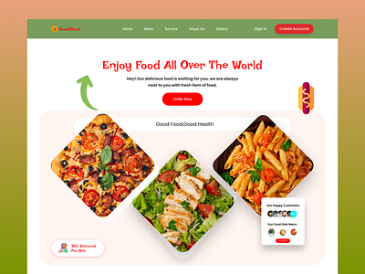 Worldwide: Restaurant Food landing page abcdefghijklm delicious food delivery food delivery service fastfood food delivery food service food village foody graphic design interface minimal design nopqrstuvwsyz restrurent ui ux design visual design web design website design worldwide food