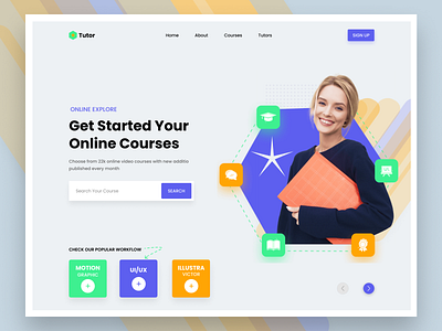 Online Courses - web UI