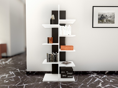 Book Shelf 3d art 3d modeling 3d render book case design furniture furniture design render rendering