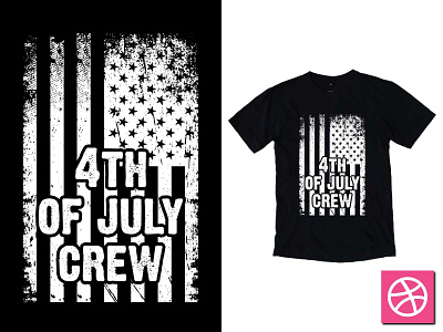 4th Of July Crew t shirt design