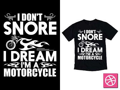 Motorcycle T-shirt Design. fashion