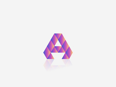 Modern A Letter Logo Design branding letter logo