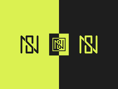 NS Letter Logo logo