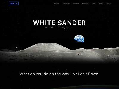 Space Travel | Landing Page
