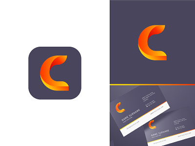 C Logo Design 🔥 3d app branding c dailyui gradients icon identity identity design letter logo logomark minimal money typography