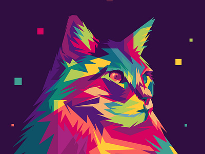 cat pop art 4