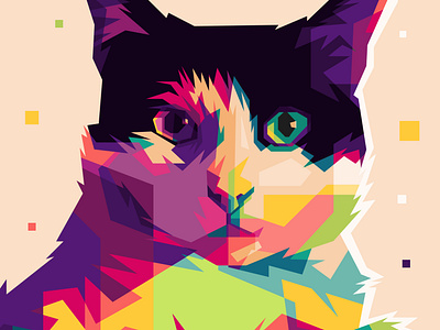 cat pop art 4