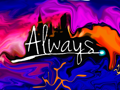 Always! From Harry Potter design painting