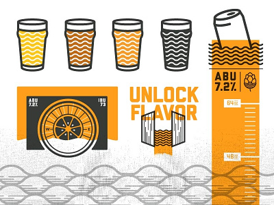 Brewery Icons beer brewery icons illustration