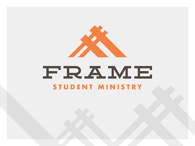 Frame Student Ministry branding church logo logo exploration ministry student work in progress
