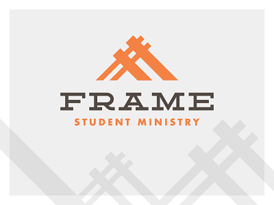 Frame Student Ministry branding church logo logo exploration ministry student work in progress