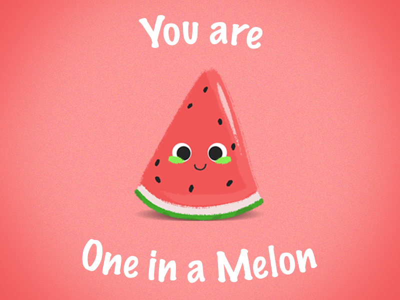 One In a Melon! by Nelson Abraham on Dribbble