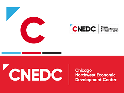 Chicago Northwest Economic Development Center - Logo Design branding chicago design graphic design icon logo logo design minimal typography vector