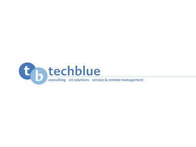 Techblue Logo blue brand circle dark light logo techblue