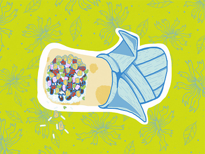 Burritos Are Life burrito drawing food illustration mexican food pattern