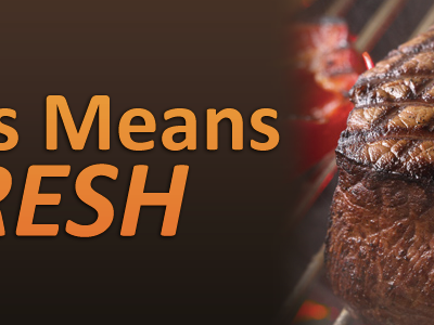 Means Fresh brown calibri orange steaks