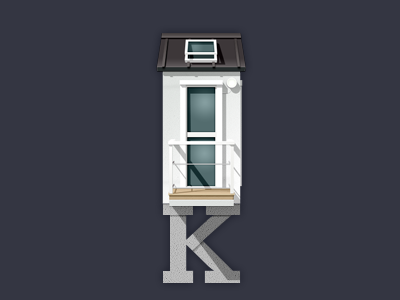 A narrow house house illustration k what is this