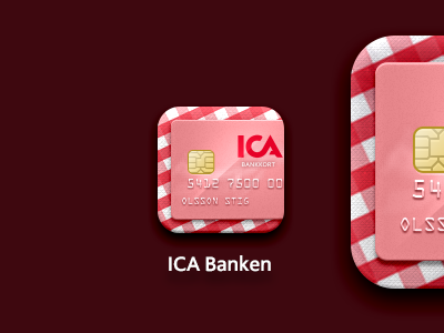 Bank App Icon app app icon bank card credit card ica
