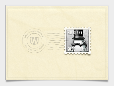 Stamp! envelope mail post stamp