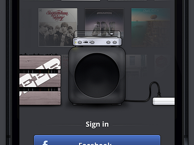 Tune in 2! login sign in speaker vinyl