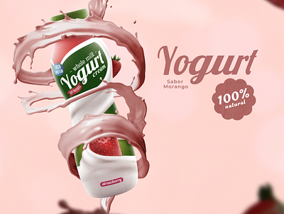 Yogurt social media study design graphic design photoshop social media study