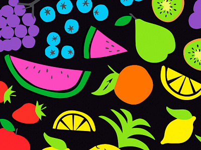 Fruit fruit illustration pattern