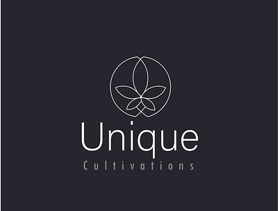 unique cultivations 3 logo minimal