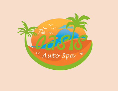 oasis autospa 2 illustration minimal