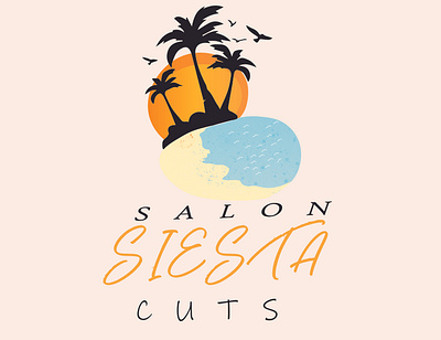 SIESTA CUTS 6 logo minimal