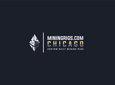 mining rigs logo minimal