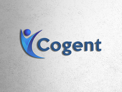 cogent illustration logo minimal vector