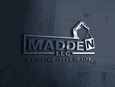 madden llc design illustration logo minimal