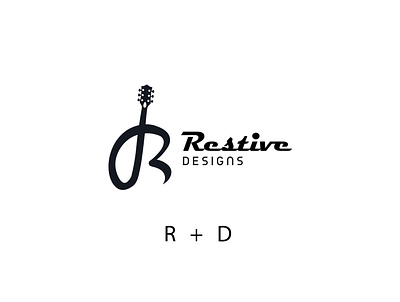 restive designs design illustration logo minimal